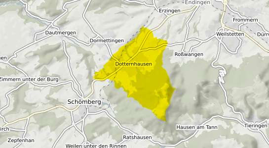 Immobilienpreisekarte Dotternhausen