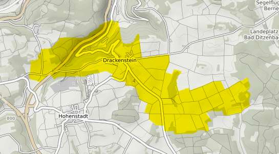 Immobilienpreisekarte Drackenstein Schwaebische Alb