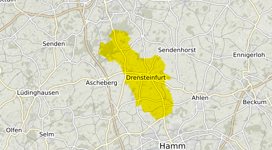 Immobilienpreisekarte Drensteinfurt