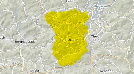 Immobilienpreisekarte Drolshagen