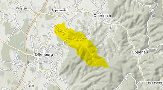 Immobilienpreisekarte Durbach