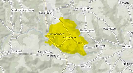 Immobilienpreisekarte Durlangen