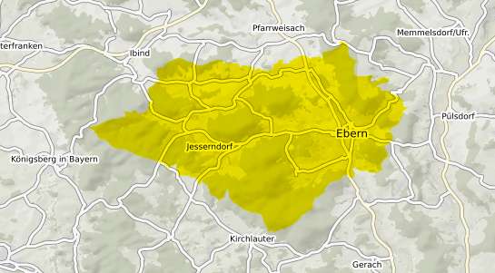 Immobilienpreisekarte Ebern