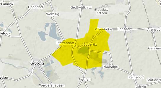 Immobilienpreisekarte Edderitz