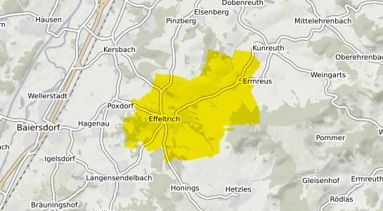 Immobilienpreisekarte Effeltrich