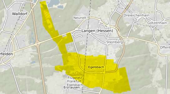Immobilienpreisekarte Egelsbach Hessen