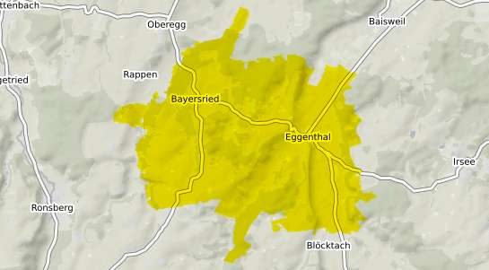 Immobilienpreisekarte Eggenthal Schwaben