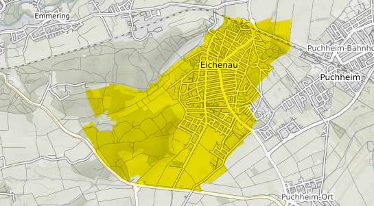 Immobilienpreisekarte Eichenau b. Muenchen