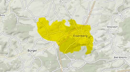 Immobilienpreisekarte Eisenberg (Thüringen) Thueringen