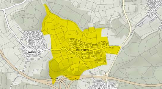 Immobilienpreisekarte Eisingen Kr. Wuerzburg