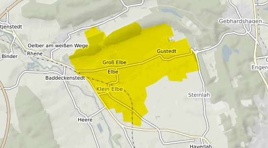 Immobilienpreisekarte Elbe