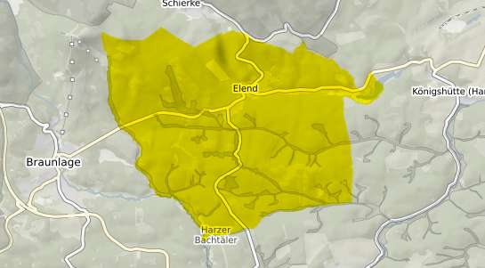 Immobilienpreisekarte Elend Harz
