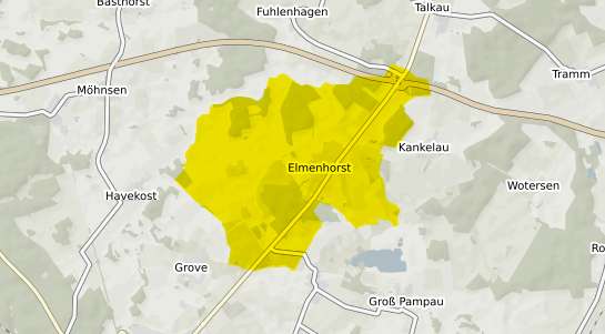 Immobilienpreisekarte Elmenhorst Kr. Herzogtum Lauenburg