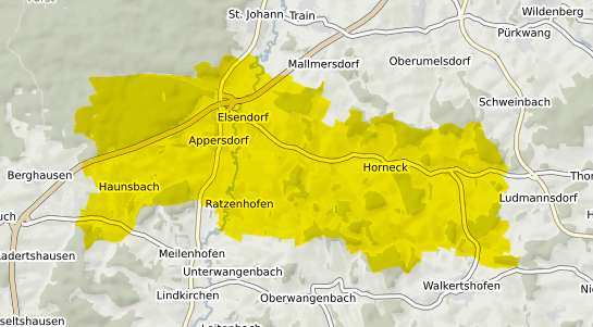Immobilienpreisekarte Elsendorf i.d. Hallertau