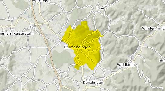Immobilienpreisekarte Emmendingen