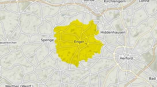 Immobilienpreisekarte Enger Westfalen