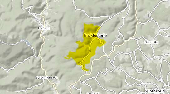 Immobilienpreisekarte Enzkl&ouml;sterle