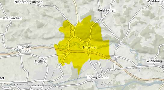 Immobilienpreisekarte Erharting