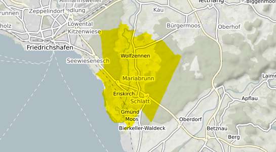 Immobilienpreisekarte Eriskirch