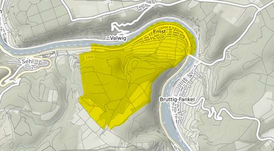 Immobilienpreisekarte Ernst b. Cochem
