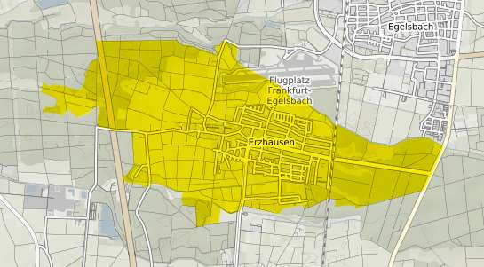 Immobilienpreisekarte Erzhausen Hessen