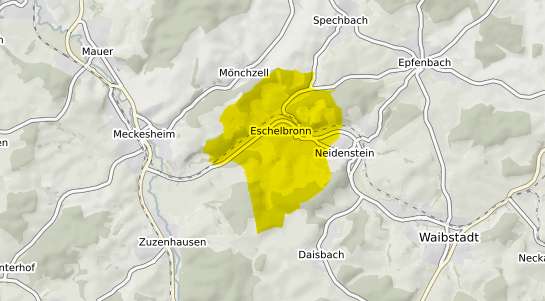 Immobilienpreisekarte Eschelbronn