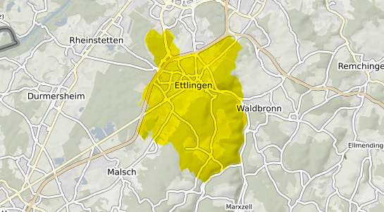 Immobilienpreisekarte Ettlingen
