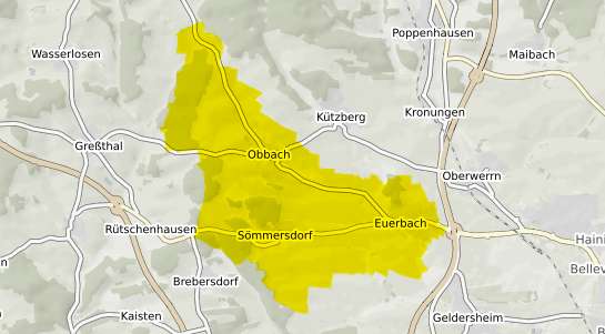 Immobilienpreisekarte Euerbach