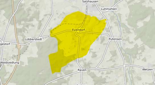 Immobilienpreisekarte Eyendorf Lueneburger Heide