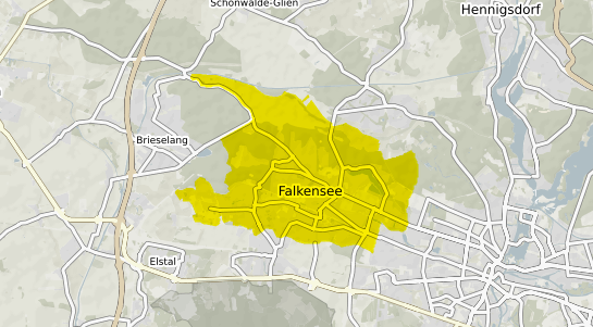 Immobilienpreisekarte Falkensee