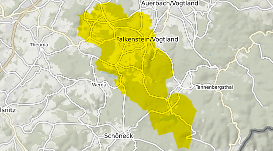 Immobilienpreisekarte Falkenstein Oberpfalz