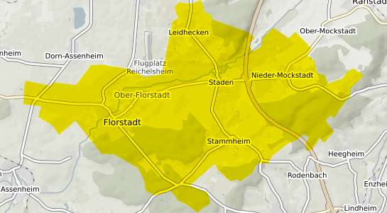 Immobilienpreisekarte Florstadt