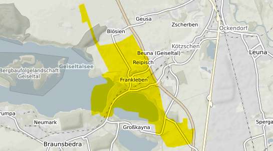 Immobilienpreisekarte Frankleben