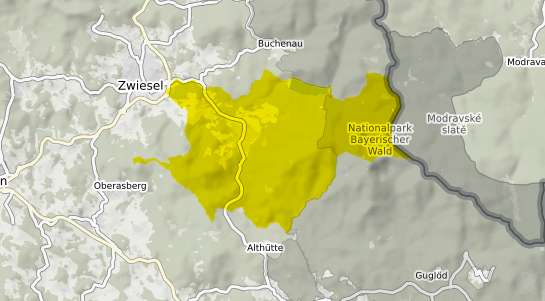 Immobilienpreisekarte Frauenau Bayerischer Wald