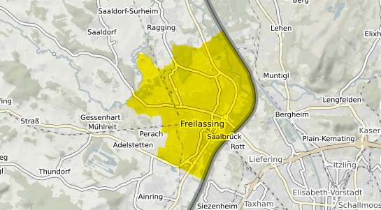 Immobilienpreisekarte Freilassing