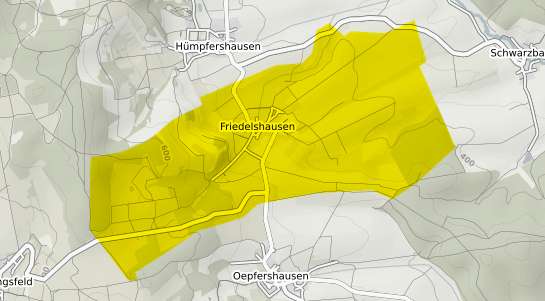 Immobilienpreisekarte Friedelshausen