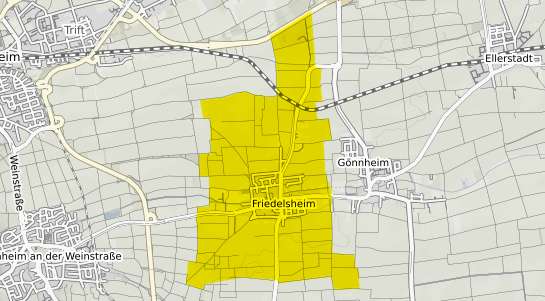 Immobilienpreisekarte Friedelsheim
