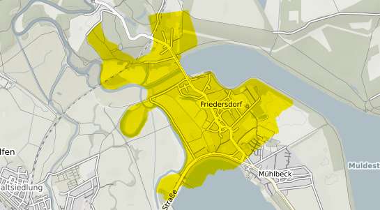 Immobilienpreisekarte Friedersdorf Thueringen