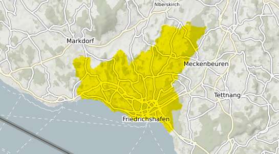 Immobilienpreisekarte Friedrichshafen