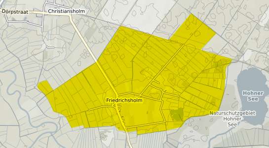 Immobilienpreisekarte Friedrichsholm