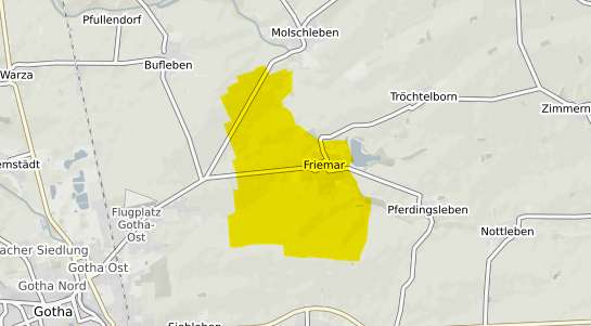Immobilienpreisekarte Friemar