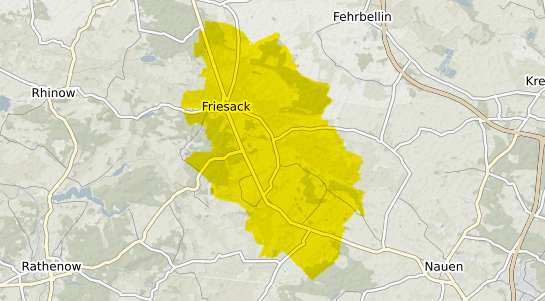 Immobilienpreisekarte Friesack