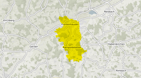 Immobilienpreisekarte Frontenhausen