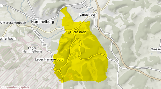 Immobilienpreisekarte Fuchsstadt Unterfranken