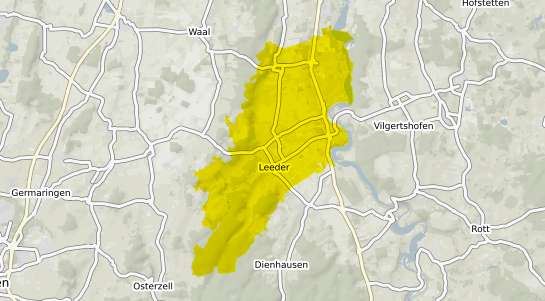Immobilienpreisekarte Fuchstal b. Landsberg am Lech