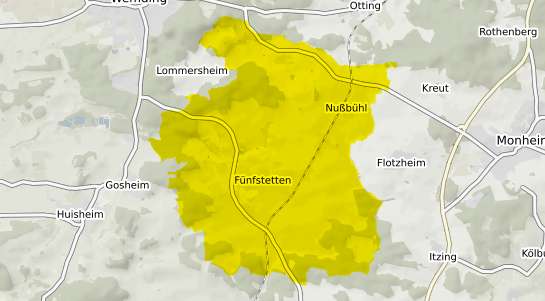Immobilienpreisekarte F&uuml;nfstetten