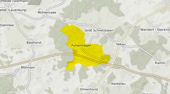 Immobilienpreisekarte Fuhlenhagen