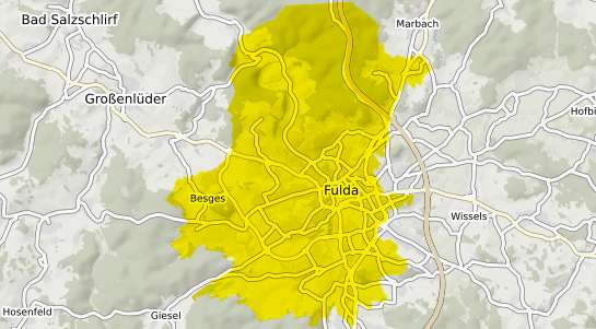 Immobilienpreisekarte Fulda