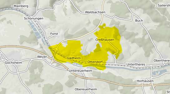 Immobilienpreisekarte G&auml;dheim
