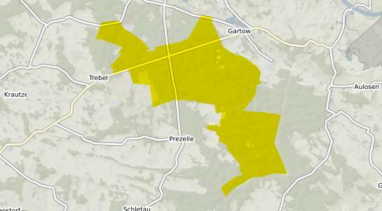 Immobilienpreisekarte Gartow Elbe